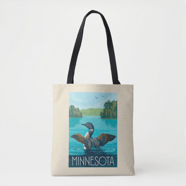Minnesota | Loon Tygkasse (Framsida)