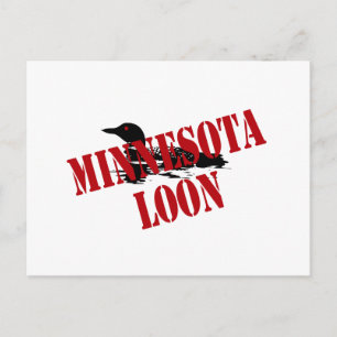 Minnesota Loon Vykort