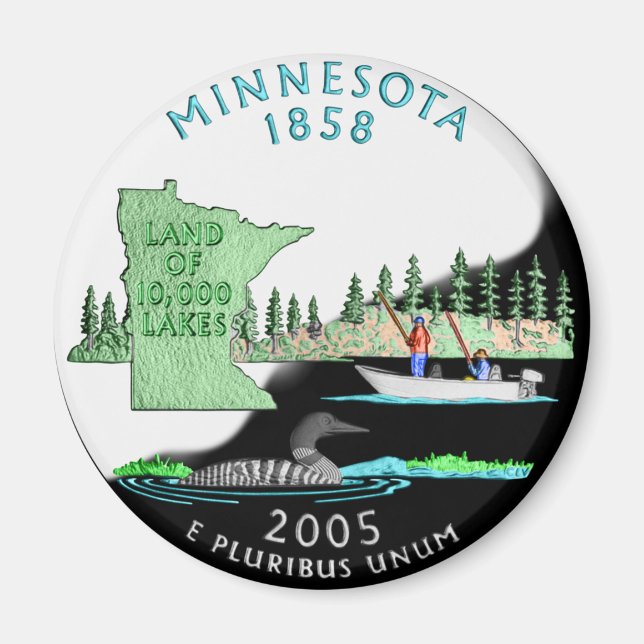 Minnesota Magnat Magnet (Framsidan)