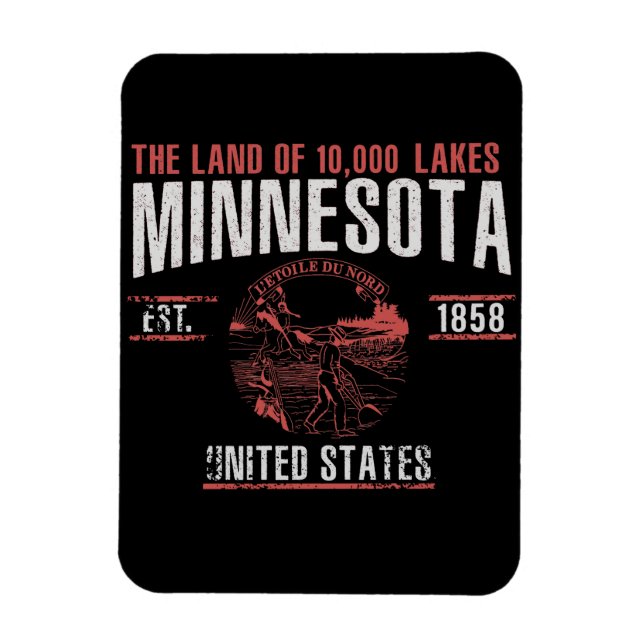 Minnesota Magnet (Vertikal)