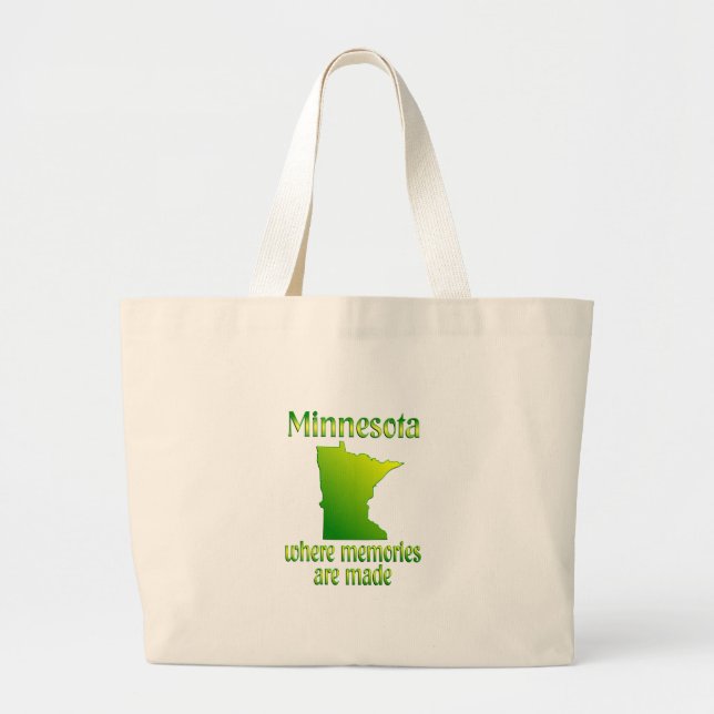 Minnesota minnen jumbo tygkasse (Framsidan)