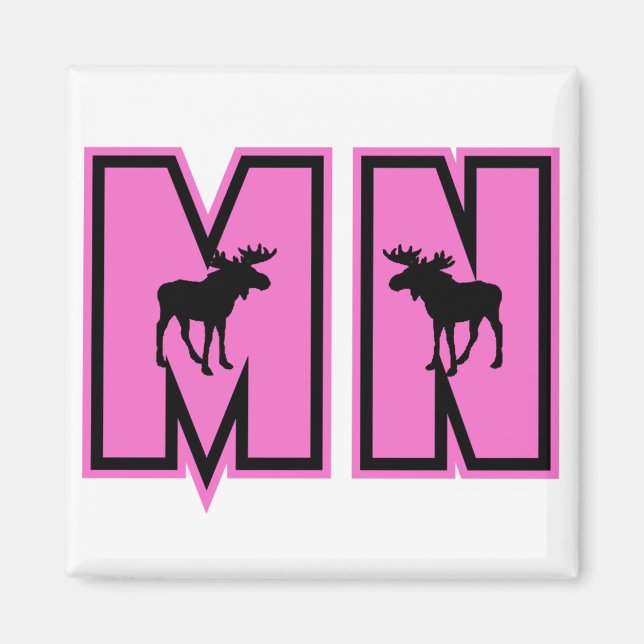 Minnesota Moose Magnet (Framsidan)