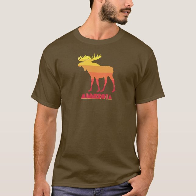Minnesota Moose T Shirt (Framsida)