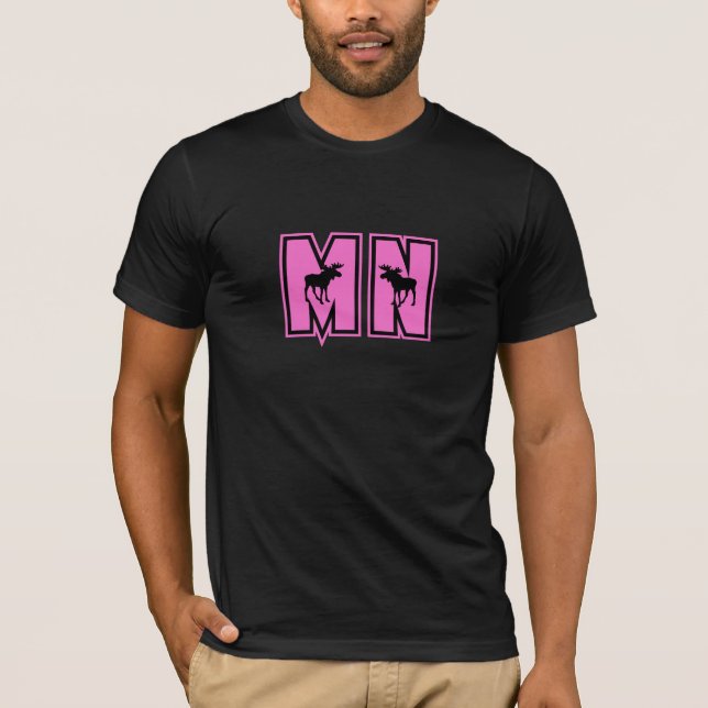 Minnesota Moose Tee Shirt (Framsida)