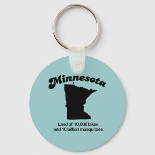 Minnesota Motto - Land på 10 000 sjöar Nyckelring