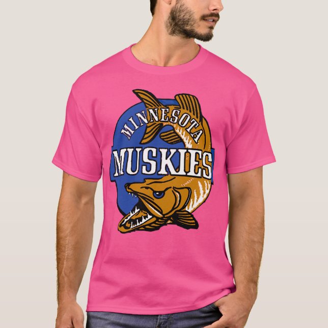 Minnesota Muskies T Shirt (Framsida)
