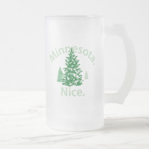 Minnesota Nice. Period! Frostat Ölglas