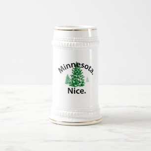 Minnesota Nice. Period! (svart text) Sejdel