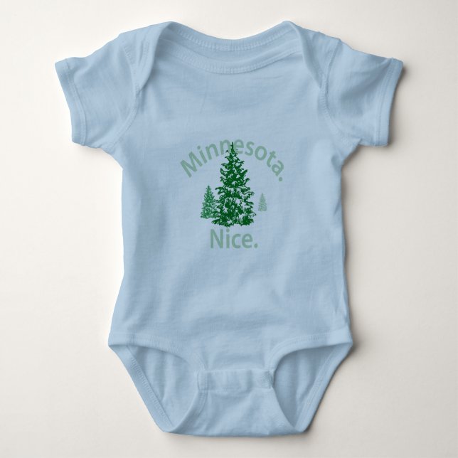 Minnesota Nice. Period! T-shirt (Framsida)