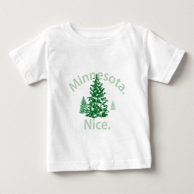 Minnesota Nice. Period! Tee Shirt (Framsida)