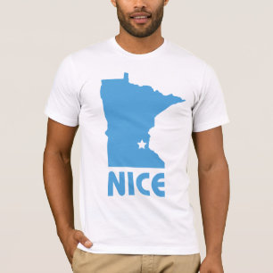 Minnesota Nice roligt Bella Canvas Passande T Tee