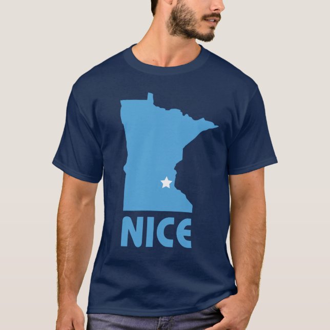 Minnesota Nice T Shirt (Framsida)