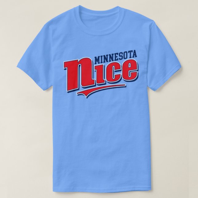 Minnesota Nice T Shirt (Design framsida)
