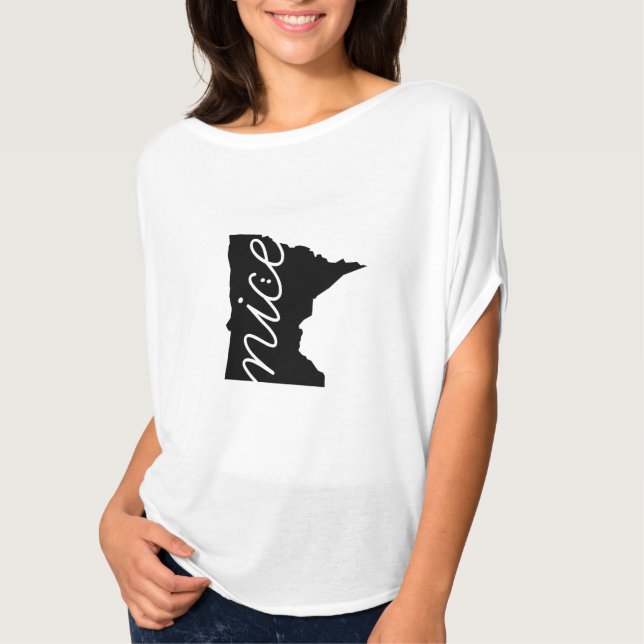 Minnesota Nicegåvor T Shirt (Framsida)