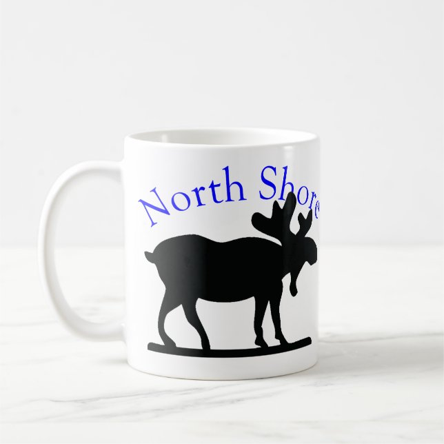 Minnesota norr kustälg kaffemugg (Vänster)
