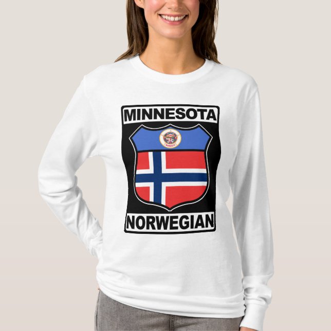 Minnesota, norsk amerikansk tröja (Framsida)