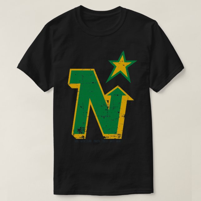 Minnesota North Stars T Shirt (Design framsida)
