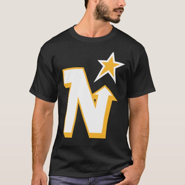Minnesota North Stars Vintage Logo   T Shirt (Framsida)