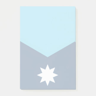 Minnesota ny flagga post-it block