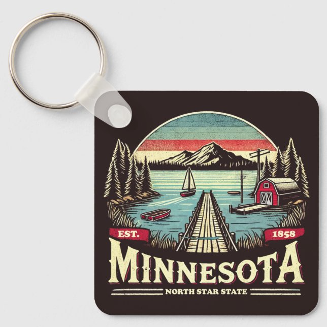 Minnesota Nyckelring (Framsida)