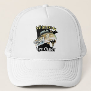 Minnesota "Öga Candy Funny Walleye Fishing Keps