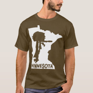 Minnesota Outboard Motor Souvenir T Shirt