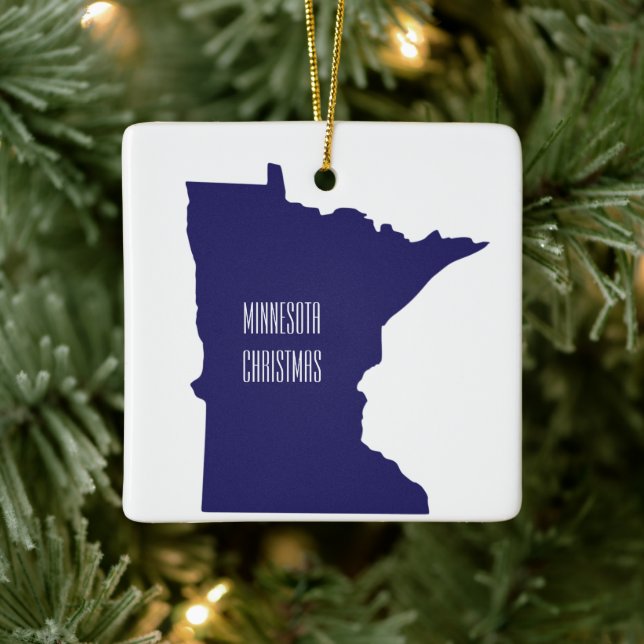 Minnesota Personlig jul Ornament (Träd)