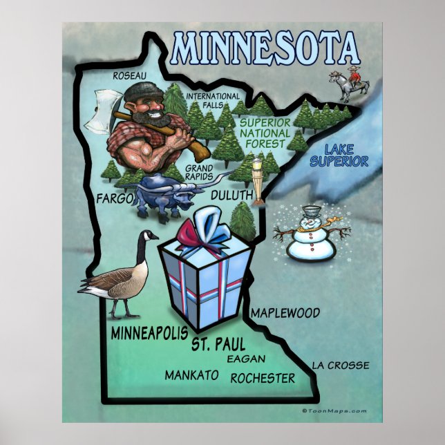Minnesota Poster (Framsidan)