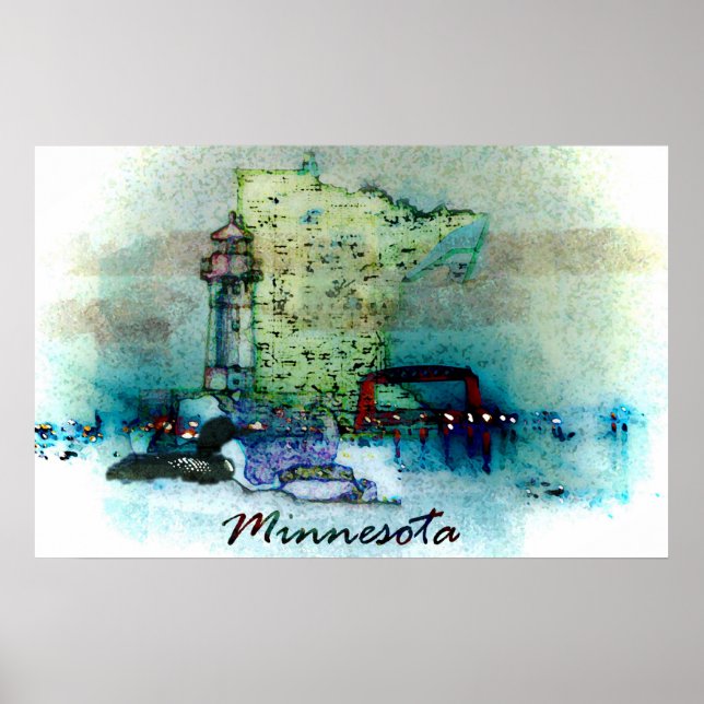Minnesota Poster (Framsidan)