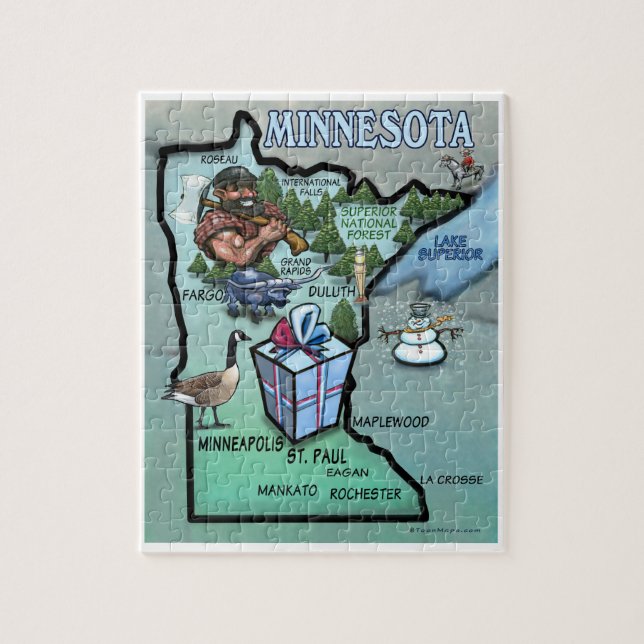 Minnesota pussel (Vertikal)
