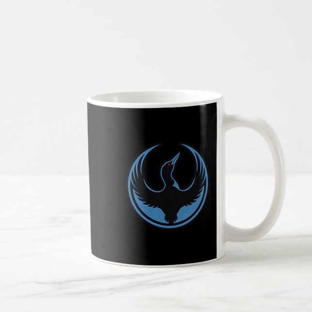 Minnesota rebel loon allianssymbol mn  kaffemugg (Höger)
