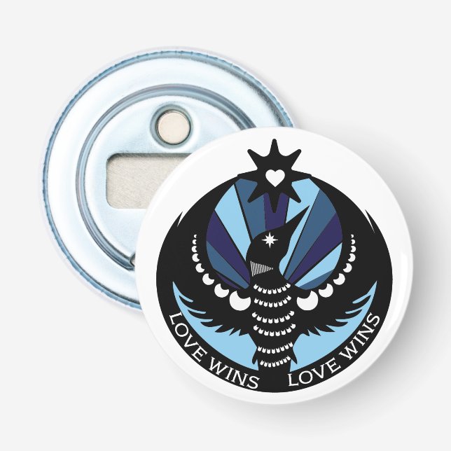 Minnesota Rebel Loon Flasköppnare (Framsidan)