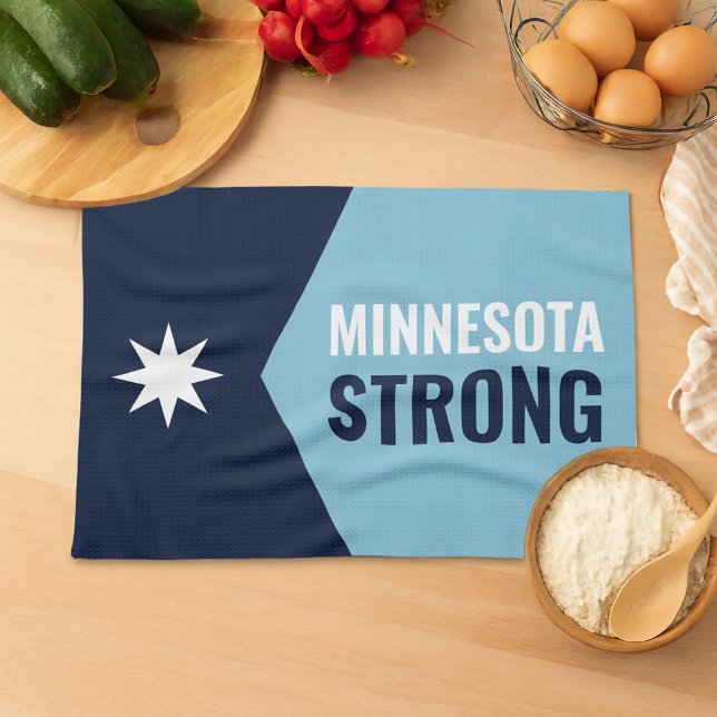 Minnesota Rebel New State Flag Kökshandduk (Skapare uppladdad)