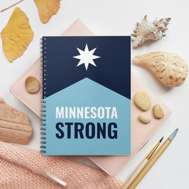 Minnesota Rebel Ny Statsflagga Anteckningsbok (Skapare uppladdad)