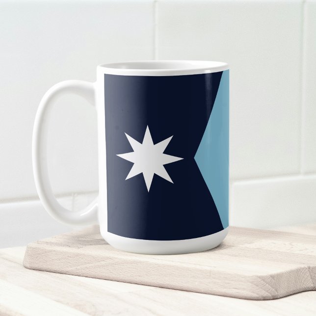 Minnesota Rebel Ny Statsflagga Kaffemugg (Skapare uppladdad)