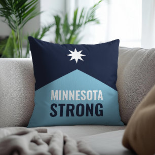 Minnesota Rebel Ny Statsflagga Kudde