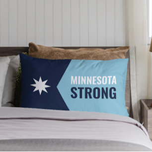 Minnesota Rebel Ny Statsflagga Lumbarkudde