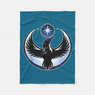 Minnesota Rebel Statlig Flagga 5 Illustration Fleecefilt