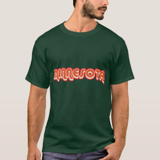 Minnesota retro 70-talets vintage med skugga t shirt