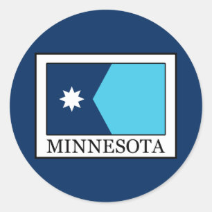 Minnesota Runt Klistermärke