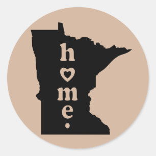 Minnesota Runt Klistermärke