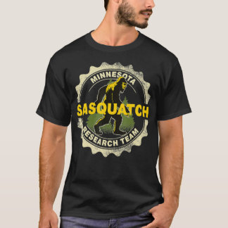 Minnesota Sasquatch Research Team Bigfoot Believer T Shirt