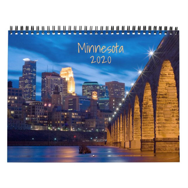 Minnesota Scenia Calendar Kalender (Omslag)