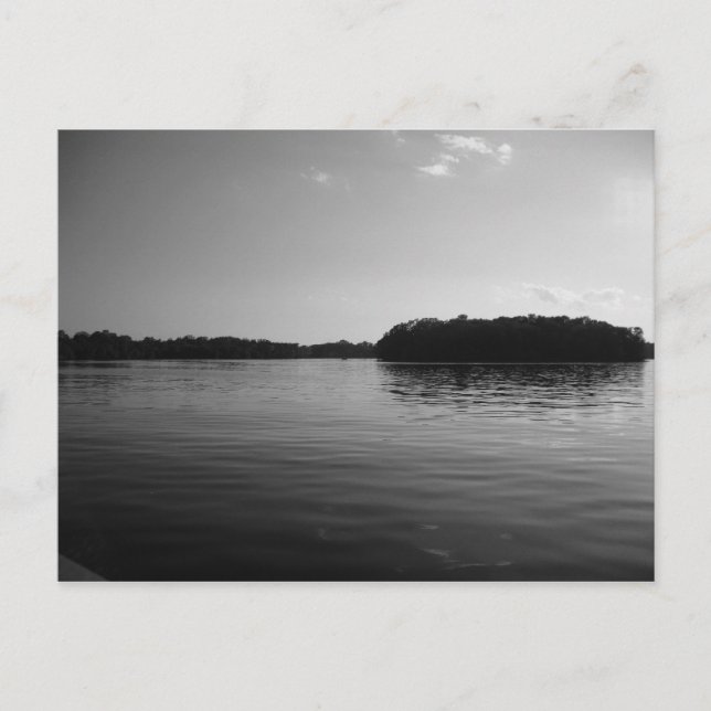 Minnesota Sjö Landcape Postcard Photography Art Vykort (Framsida)