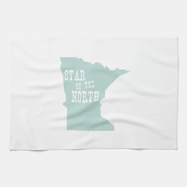 Minnesota slogan kökshandduk (Horisontell)