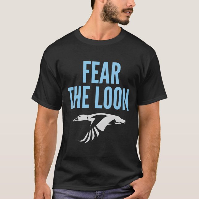 Minnesota Soccer Fear The Loon Fc T Shirt (Framsida)