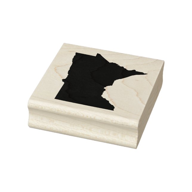 Minnesota Solid Rubber Art Frimärke Stämpel (Stämpel)