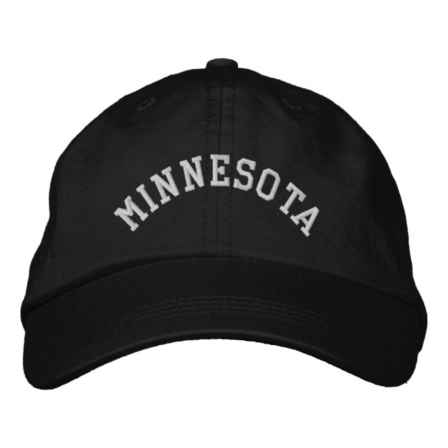Minnesota State Embroized Broderad Keps (Framsida)