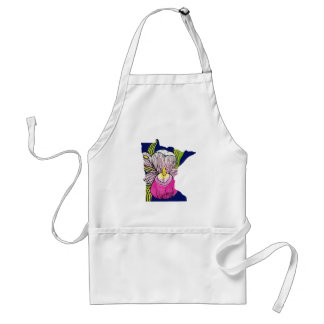 Minnesota State Flower Apron Förkläde