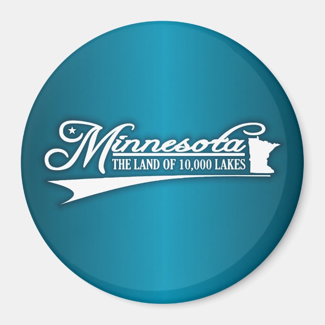 Minnesota State of Mine Magnet (Framsidan)